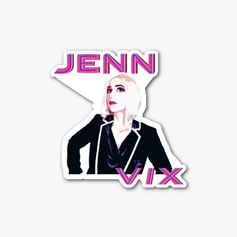 Jenn Vix Official Logo iPhone Case